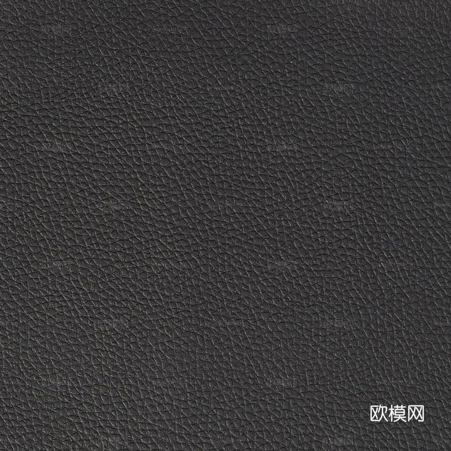 黑色粗纹皮革贴图