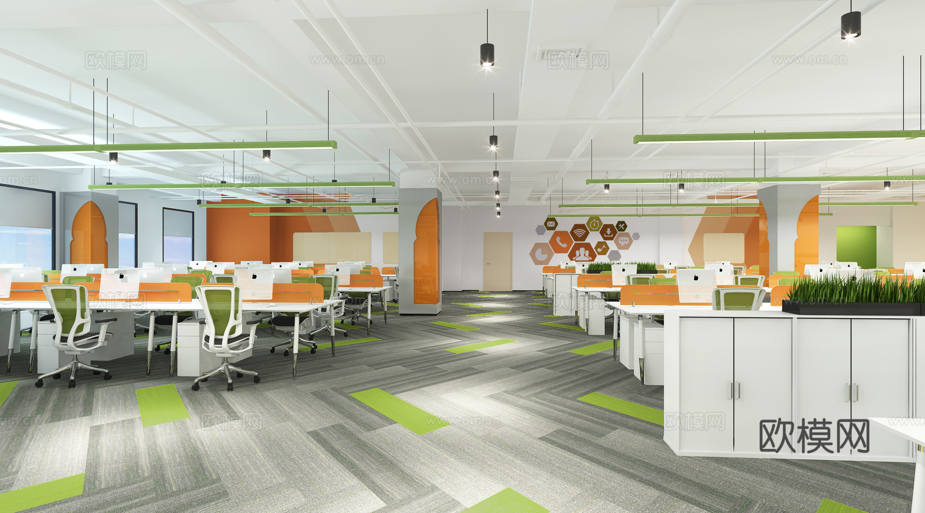 1000平办公室 最新全套施工图合集cad施工图