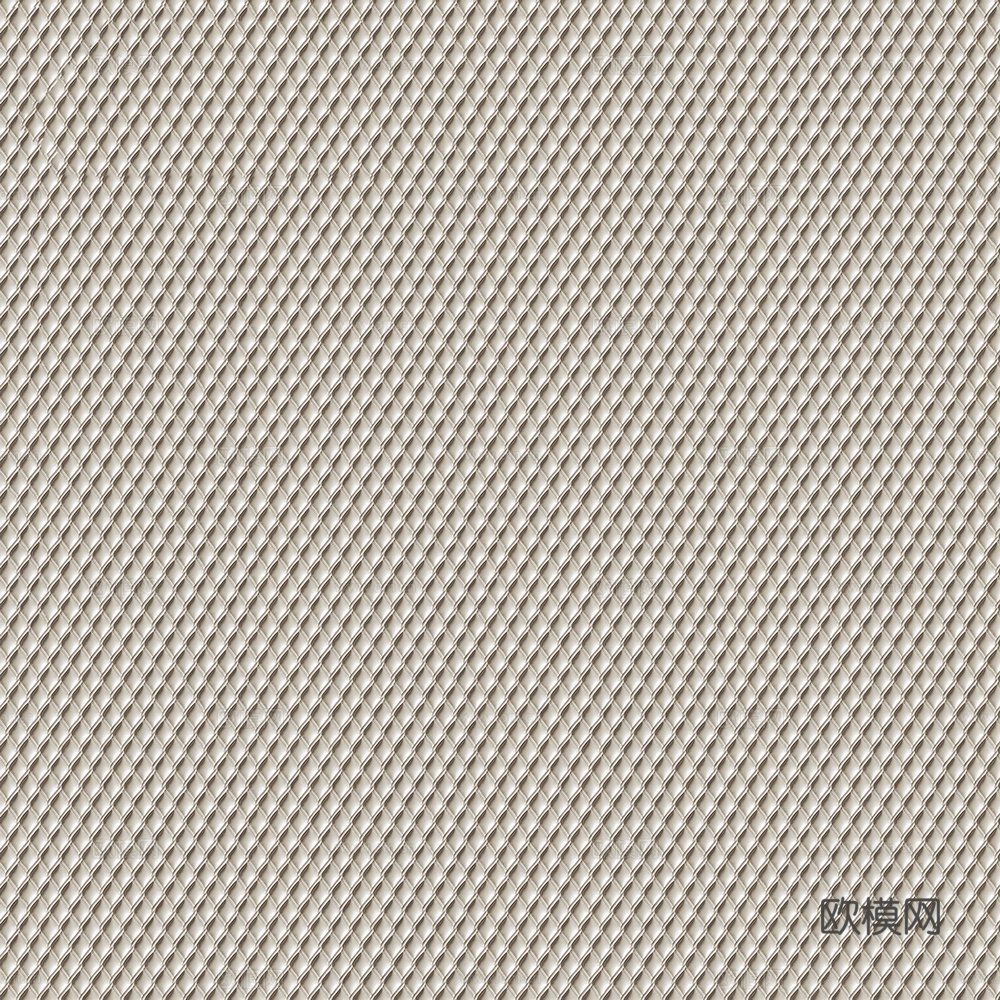 无缝米灰色菱形纹软包皮革