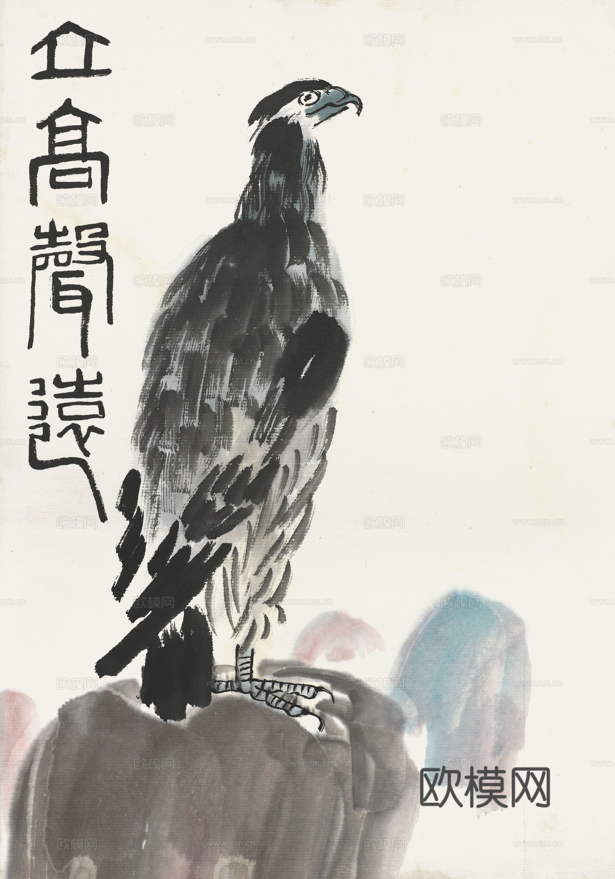 齐白石写意水墨画，近现代水墨画47 (2)下载