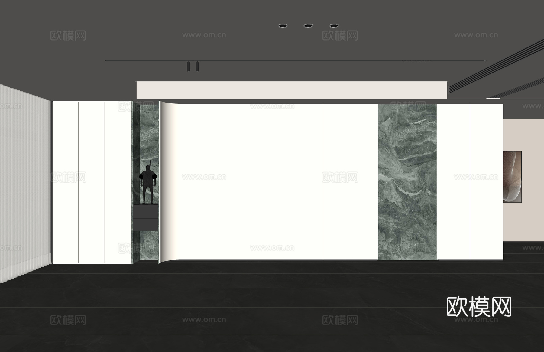 现代客厅 意式客厅 沙发背景墙 组合沙发 沙发茶几组合 客厅su模型