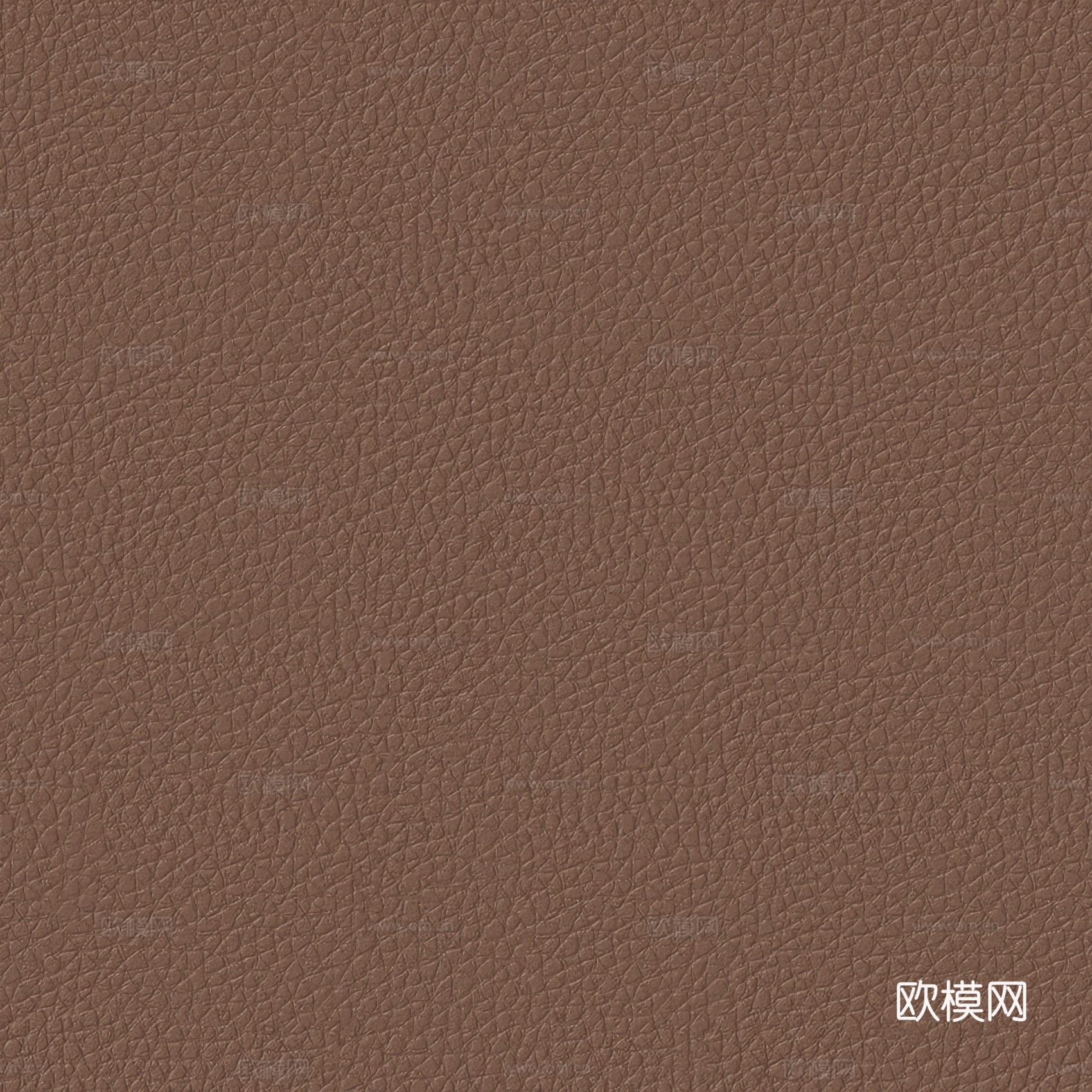 无缝咖色粗纹皮革