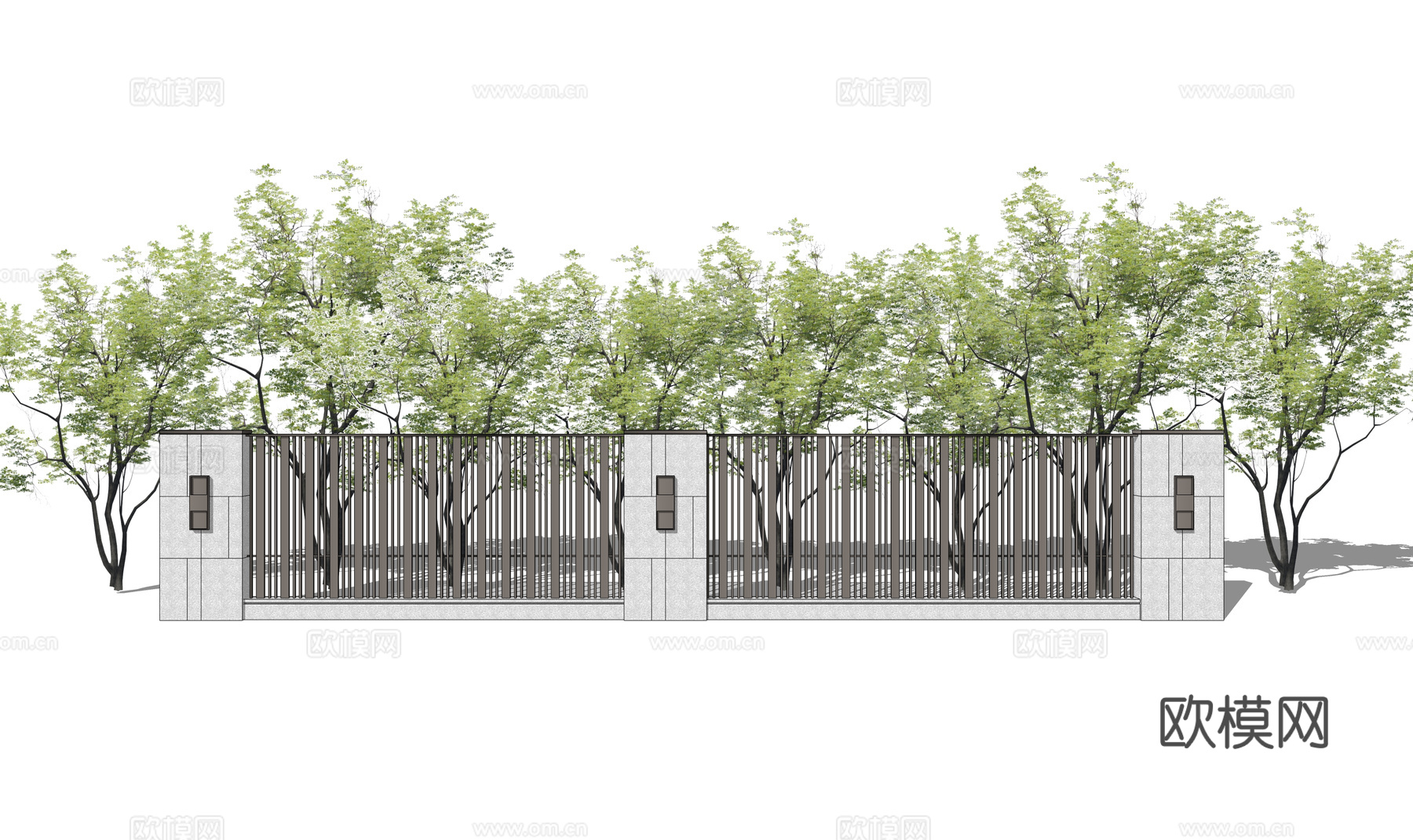 水景 屋顶花园 室内景观 造景 露台 草坪灯 微景观 阳光房su模型