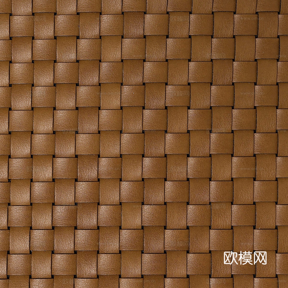 棕色皮革编织贴图