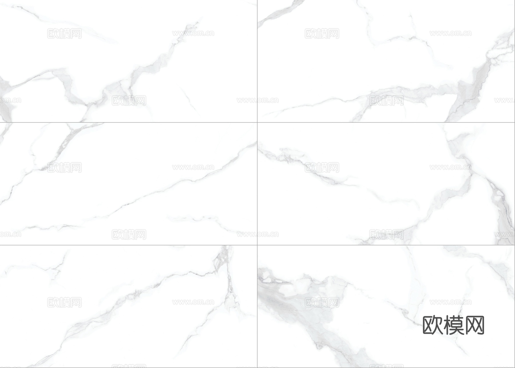 白色大理石瓷砖贴图