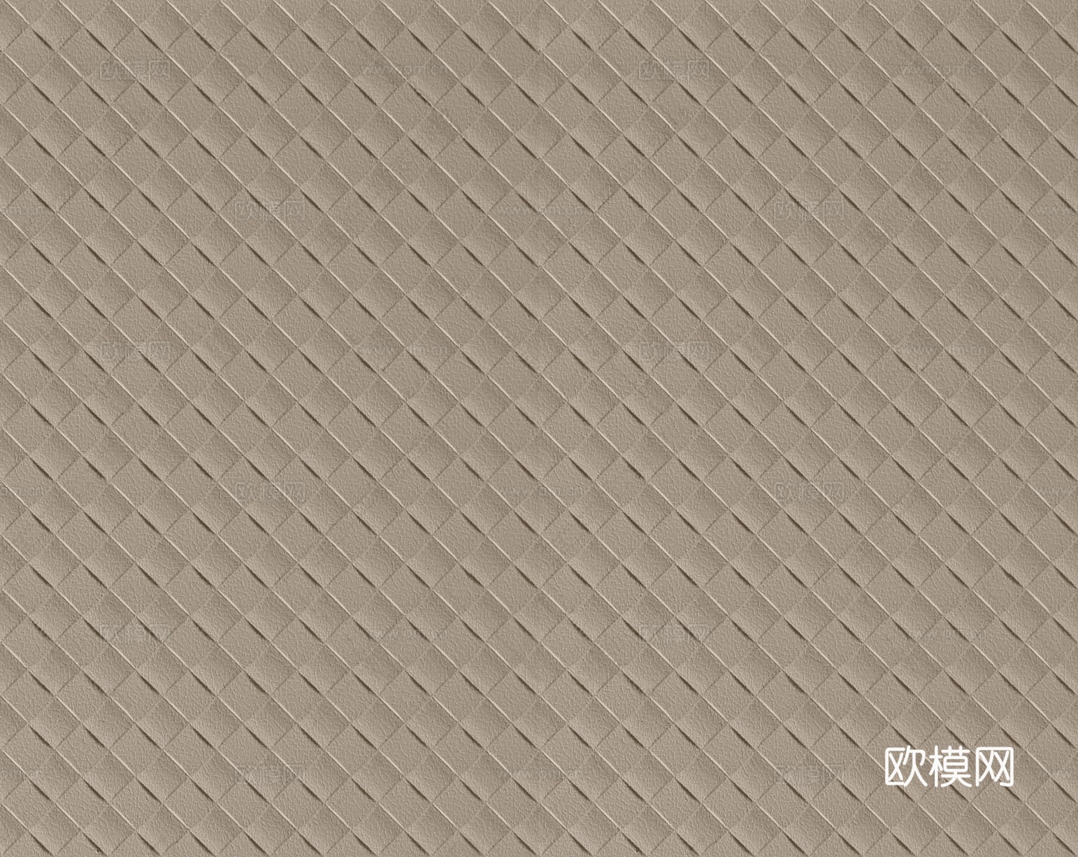 无缝暖灰咖色编织皮革