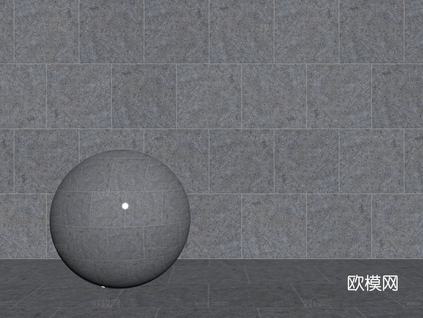 现代灰色瓷砖 厨房瓷砖 洗手间瓷砖 地砖 墙砖su模型