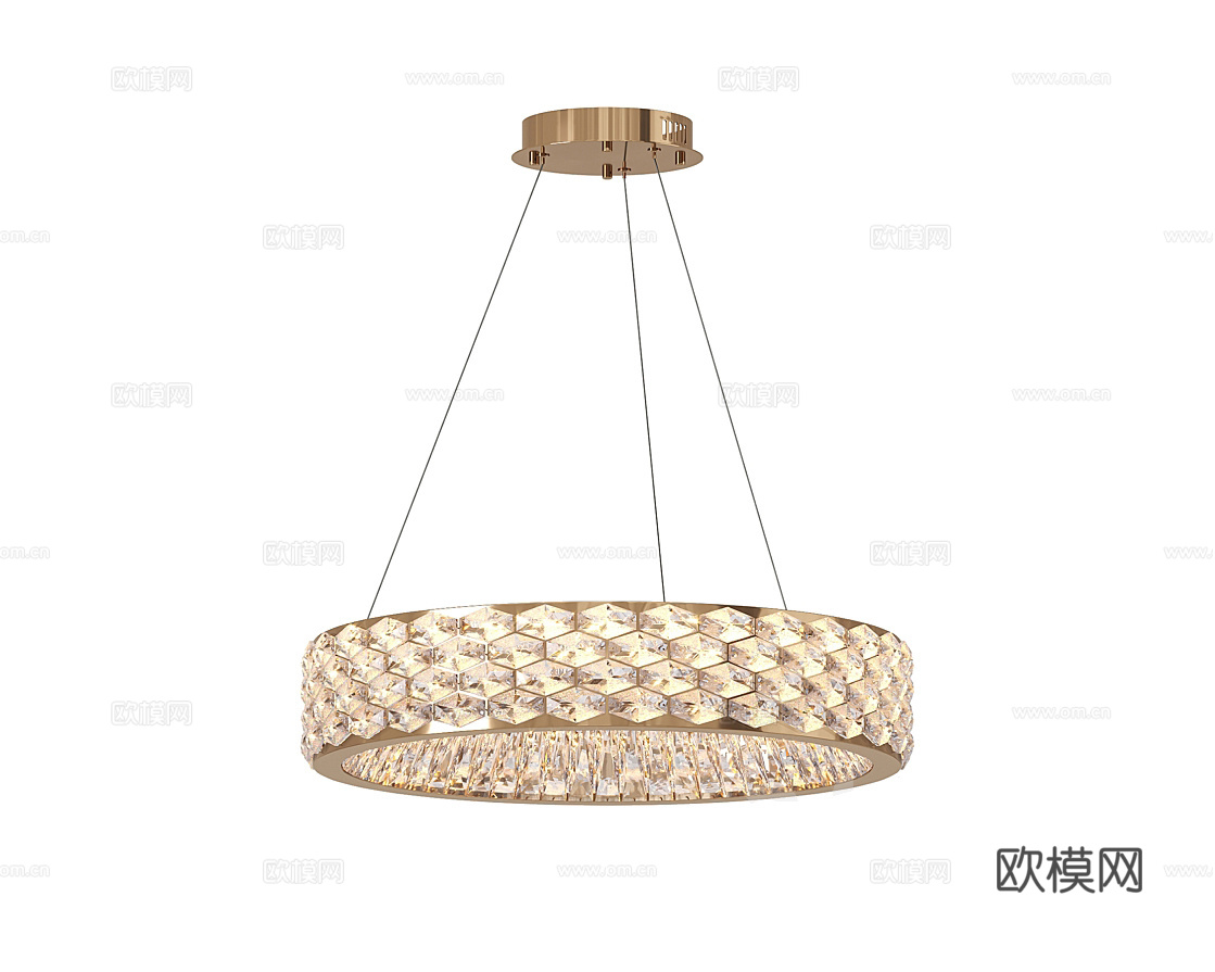 Stilfort 轻奢吊灯3d模型下载（渲染图1）