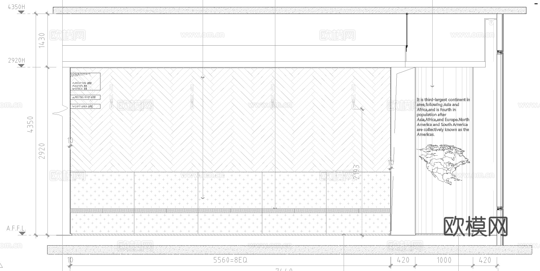 1200平办公室 最新全套施工图合集cad施工图