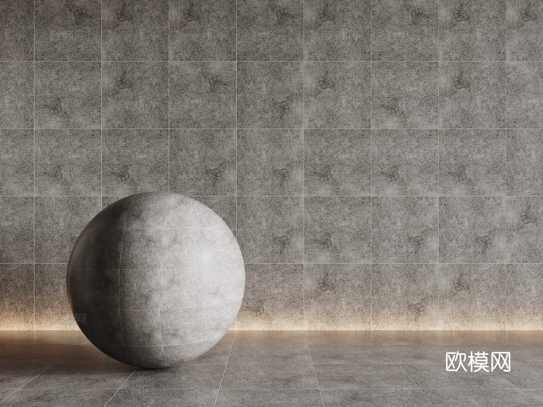 现代灰色瓷砖 厨房瓷砖 洗手间瓷砖 地砖 墙砖su模型