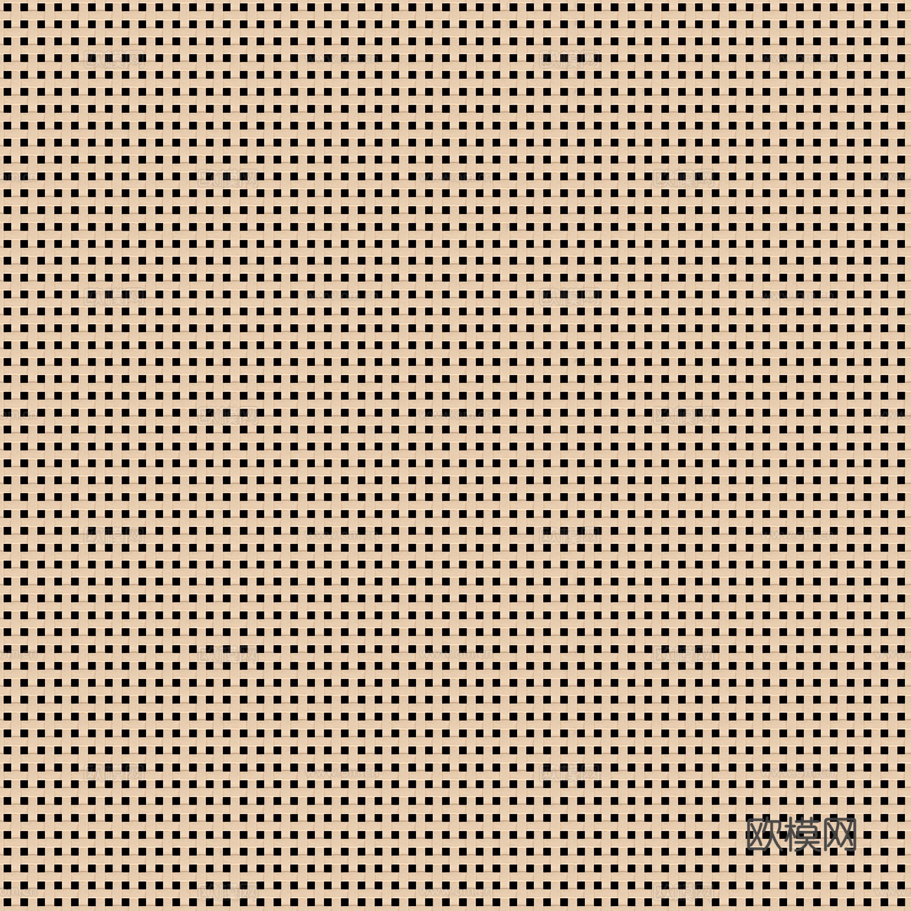 浅棕色编织皮革贴图