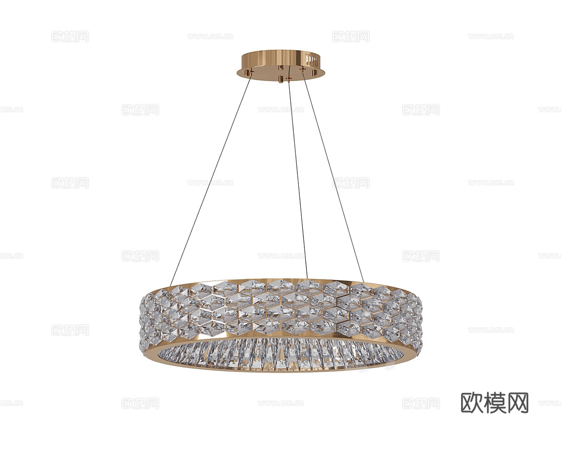 Stilfort 轻奢吊灯3d模型下载（渲染图2）