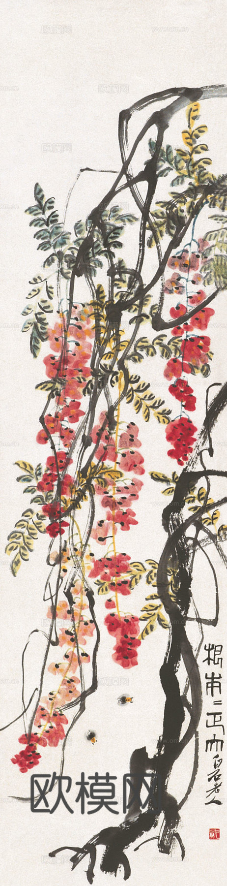 齐白石写意水墨画，近现代水墨画302下载