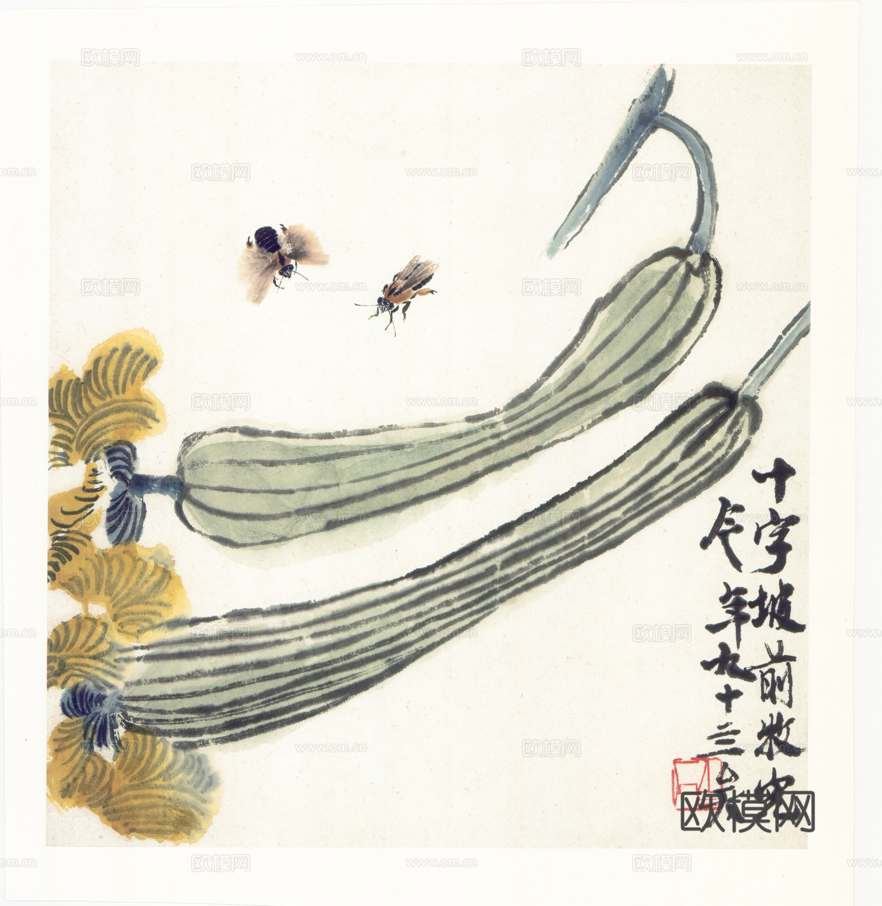 齐白石写意水墨画，近现代水墨画3 (2)下载