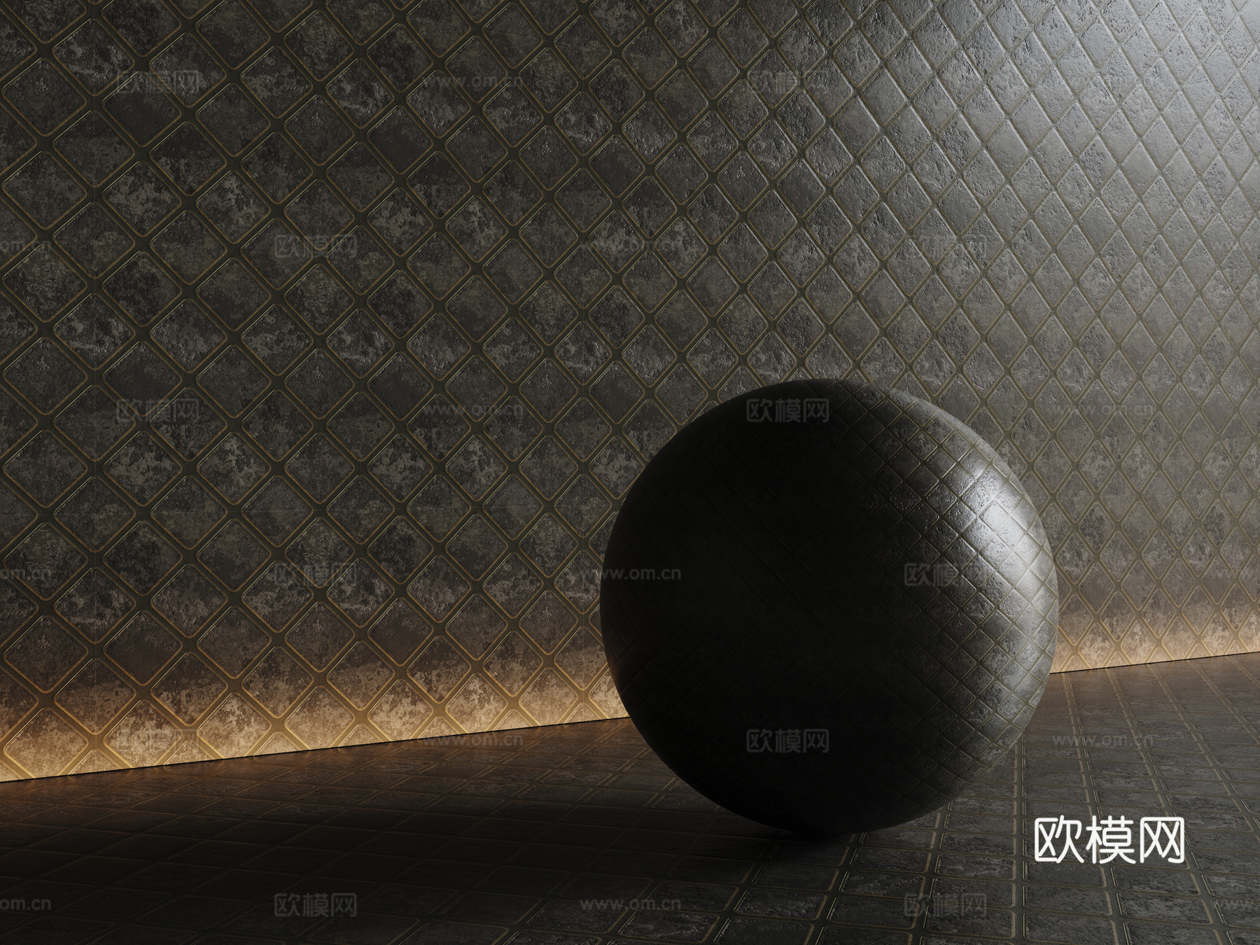 现代黑色瓷砖 厨房瓷砖 洗手间瓷砖 地砖 墙砖su模型