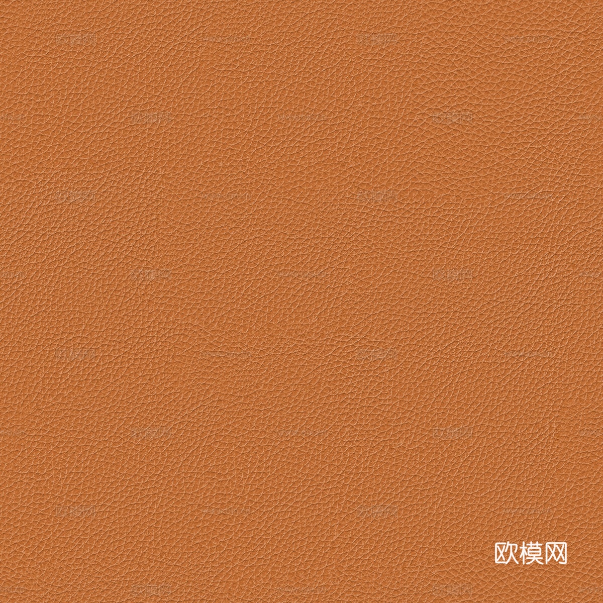 无缝橙色粗纹皮革