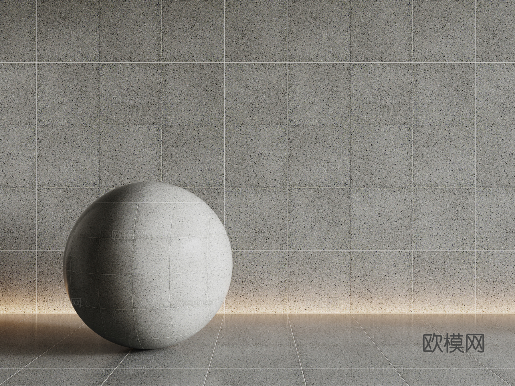 现代灰色瓷砖 厨房瓷砖 洗手间瓷砖 地砖 墙砖su模型