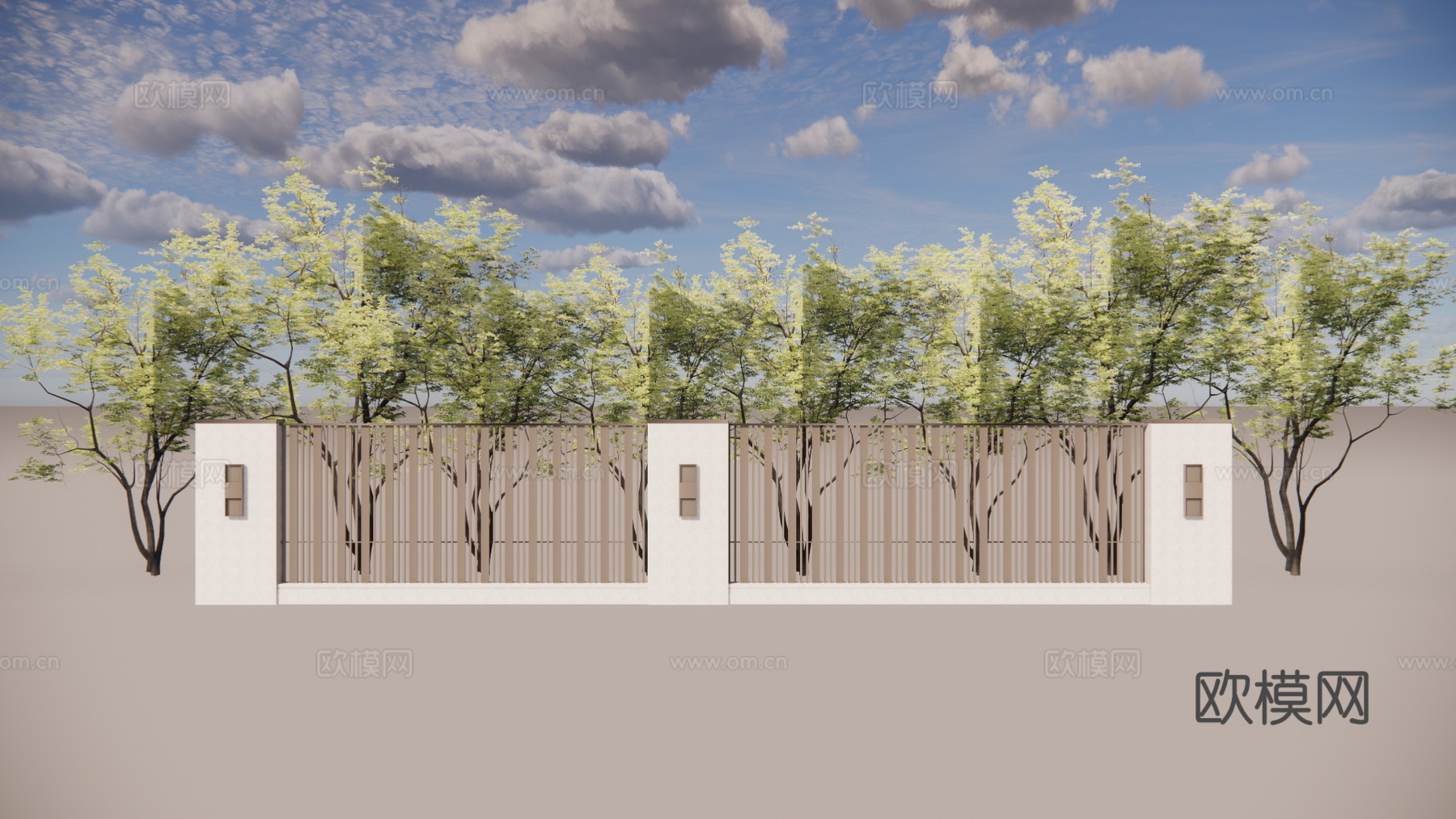 水景 屋顶花园 室内景观 造景 露台 草坪灯 微景观 阳光房su模型