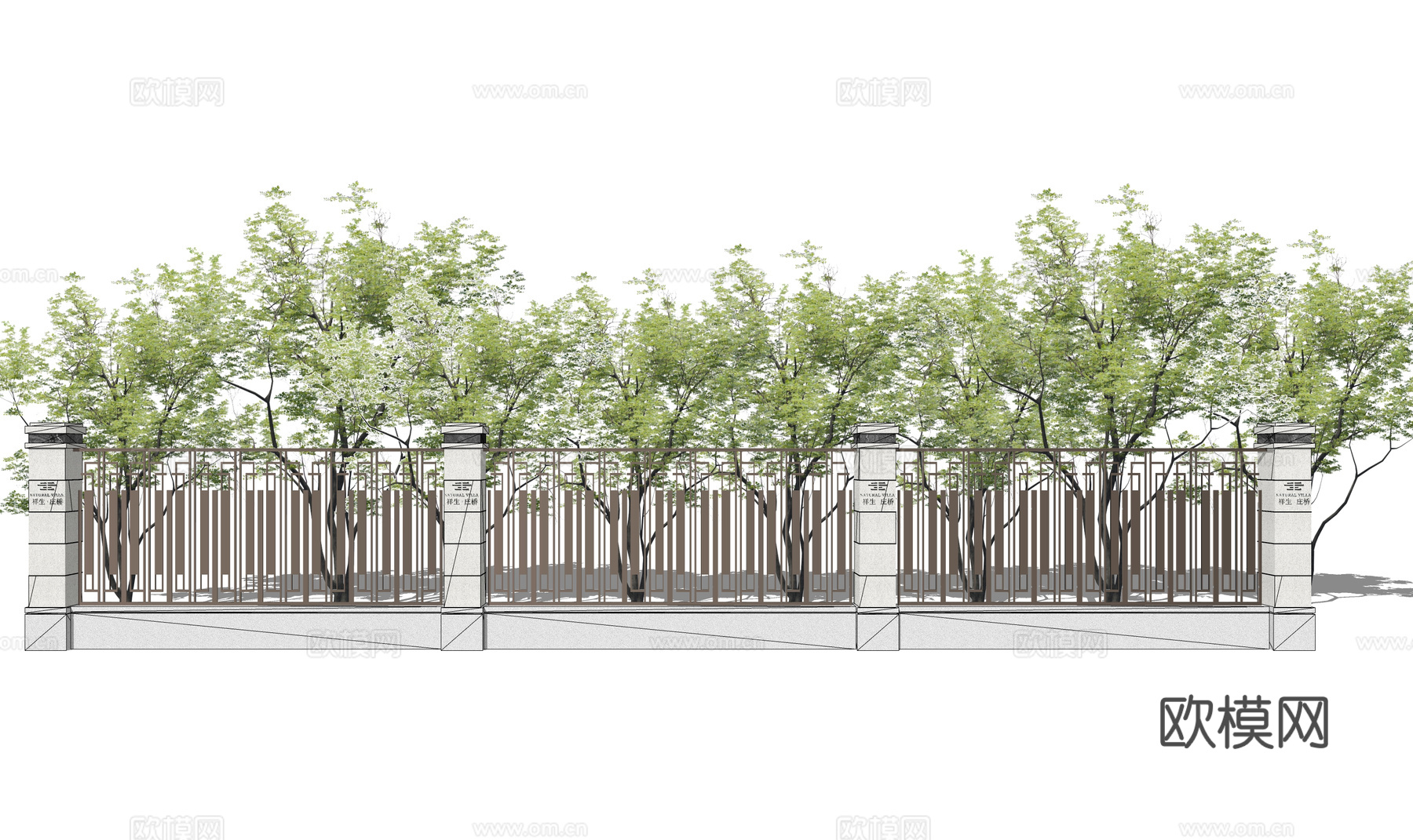 水景 屋顶花园 室内景观 造景 露台 草坪灯 微景观 阳光房su模型