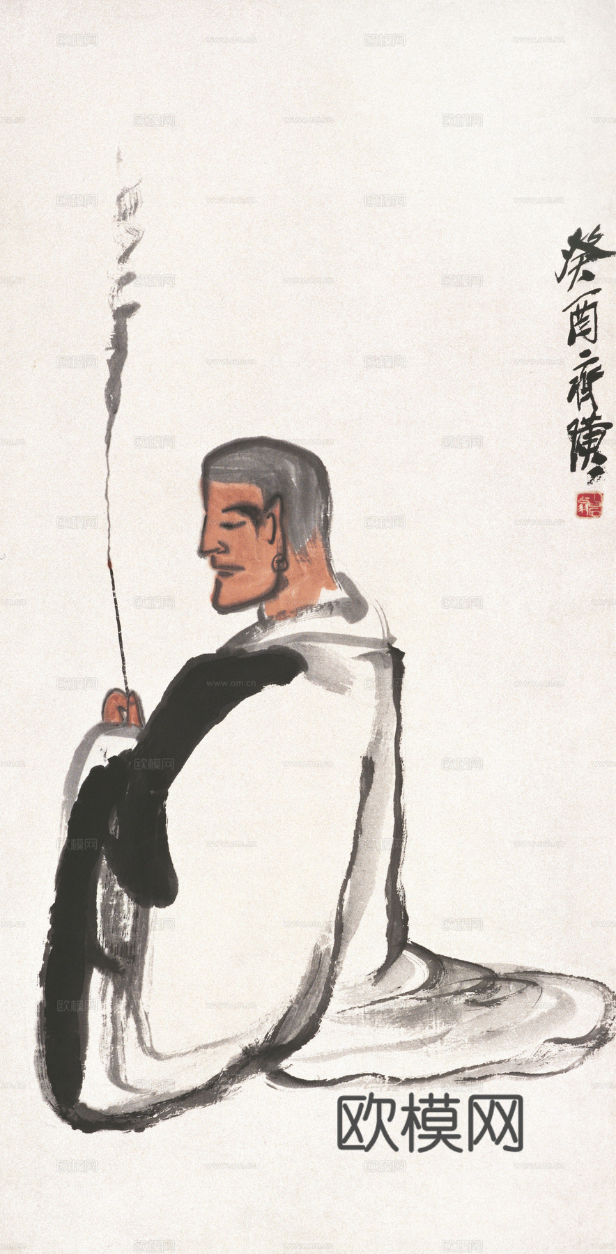 齐白石写意水墨画，近现代水墨画46下载