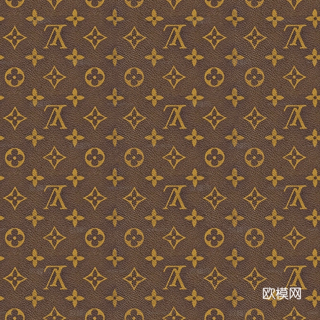 高清花纹皮革贴图