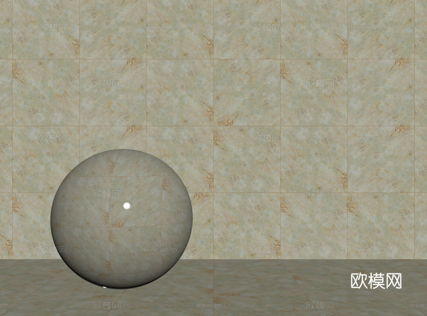 现代黄色瓷砖 厨房瓷砖 洗手间瓷砖 地砖 墙砖su模型