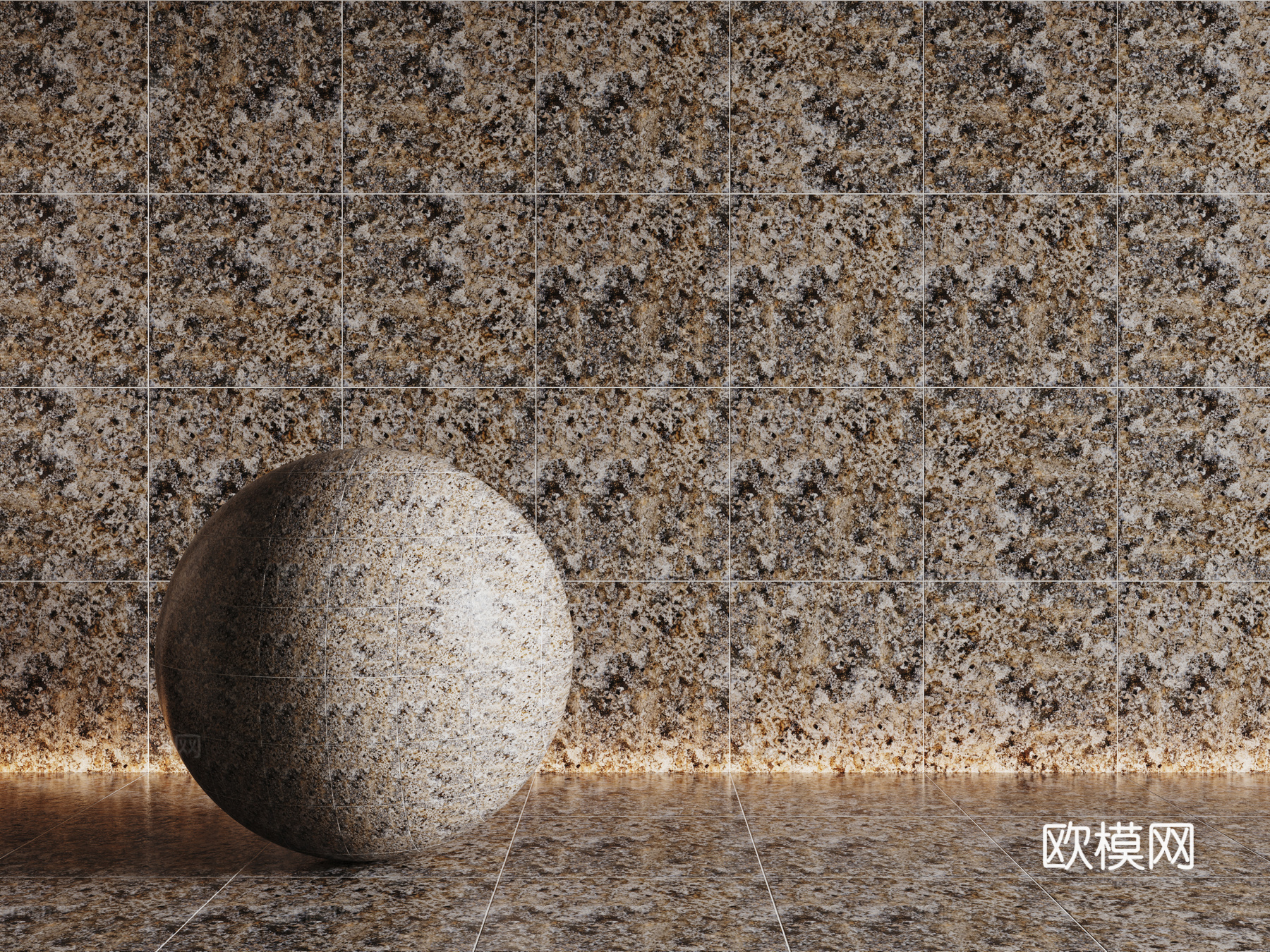 现代黄色瓷砖 厨房瓷砖 洗手间瓷砖 地砖 墙砖su模型