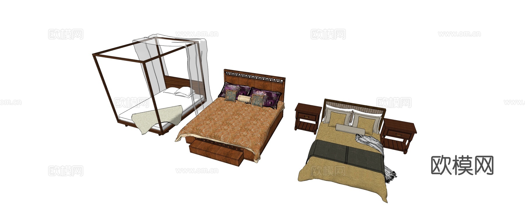 家具摆件灯具玩具交通工具su模型