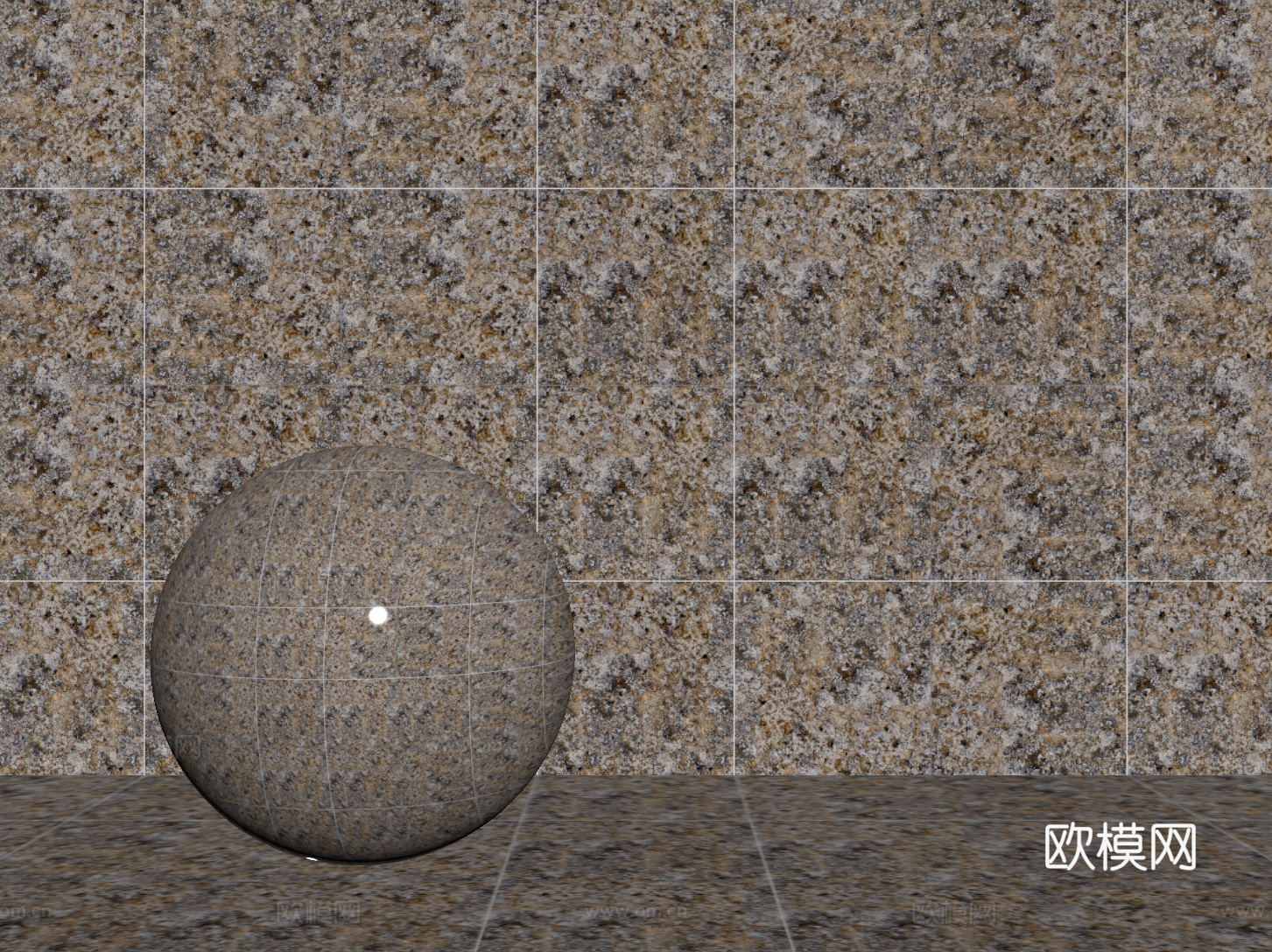 现代黄色瓷砖 厨房瓷砖 洗手间瓷砖 地砖 墙砖su模型