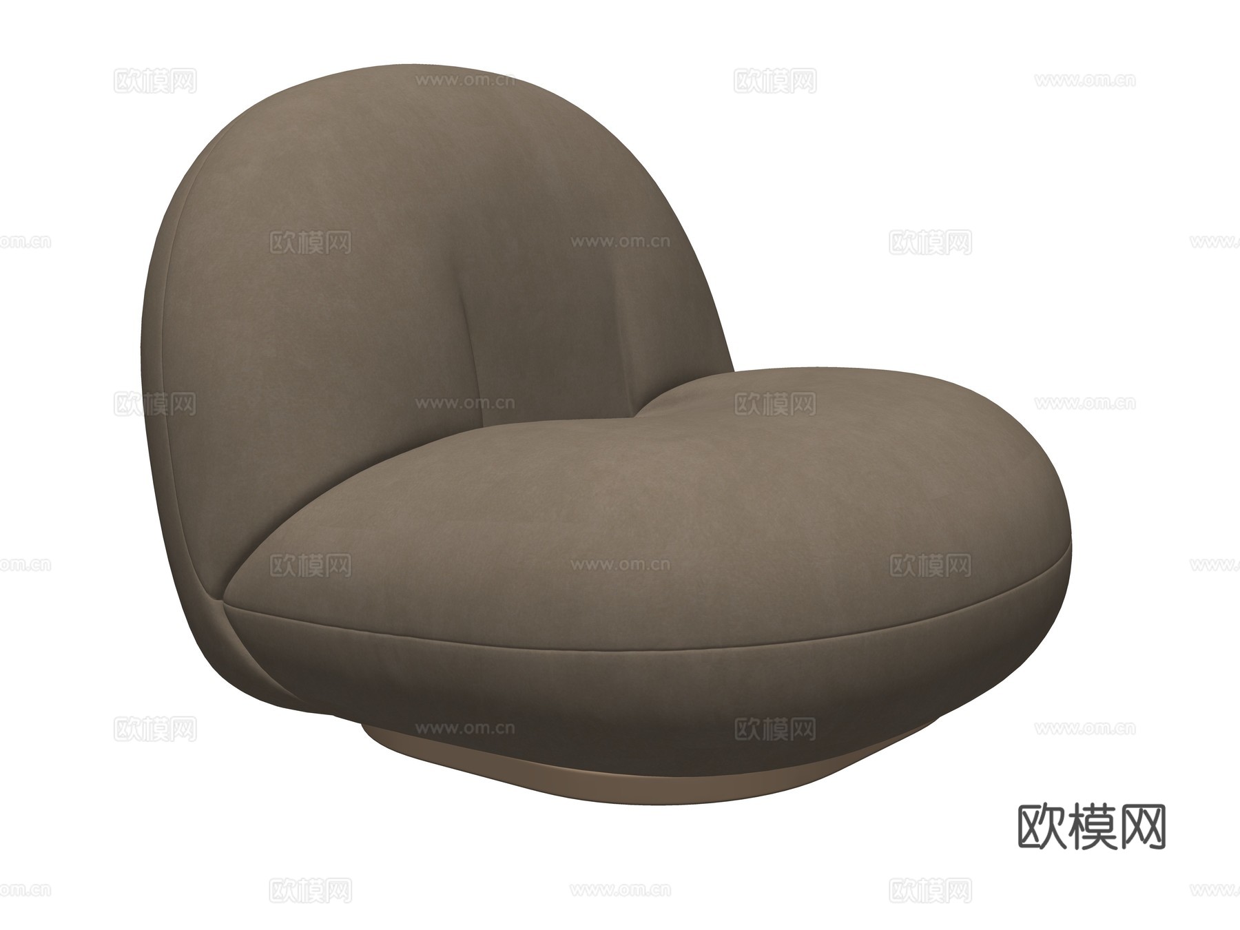 现代休闲沙发座椅su模型