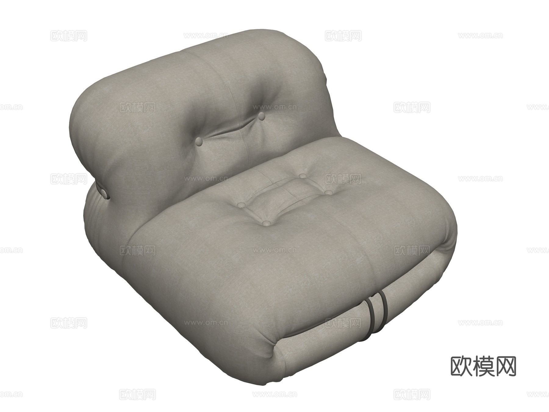 现代休闲沙发座椅su模型