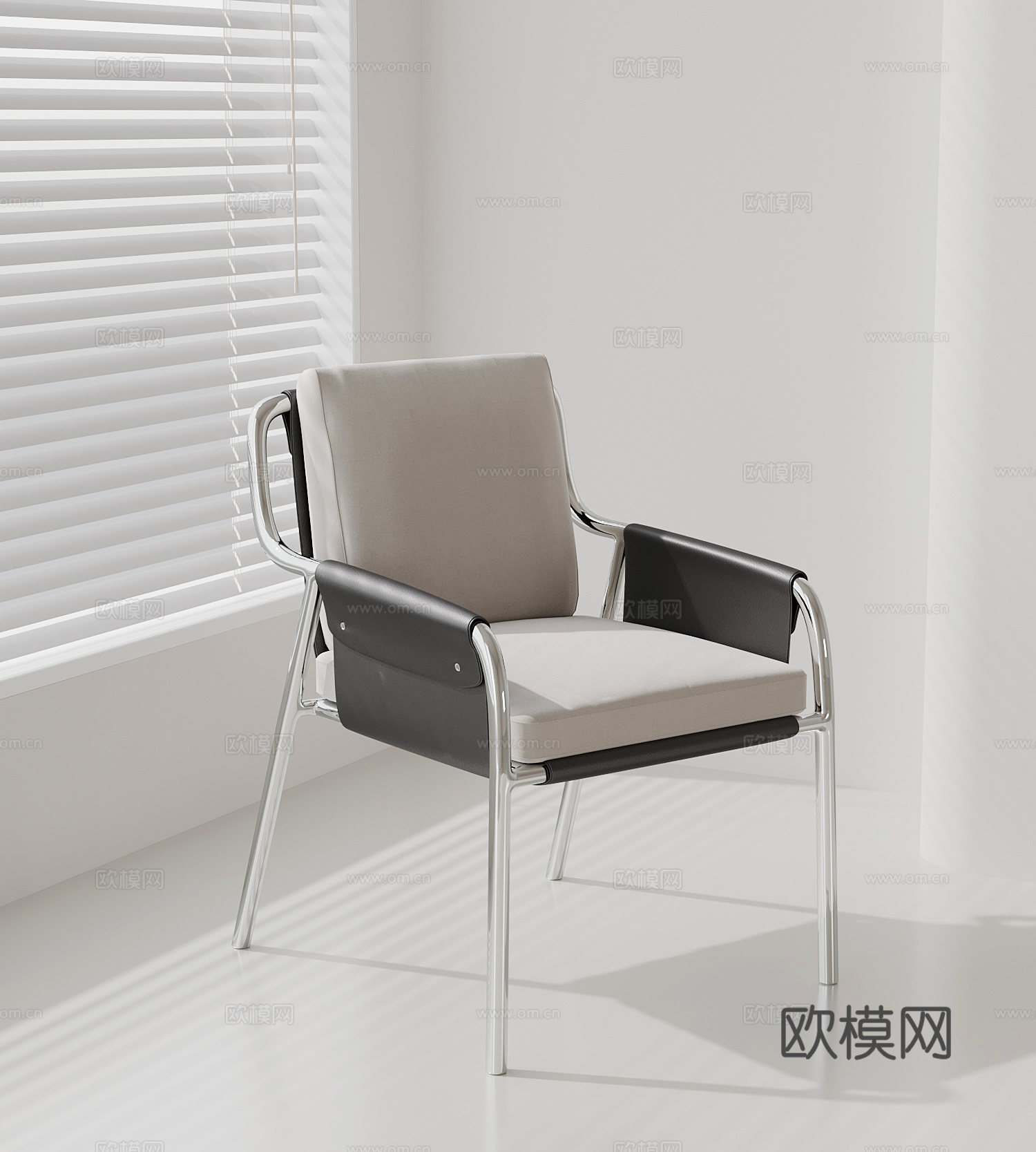 现代休闲椅su模型