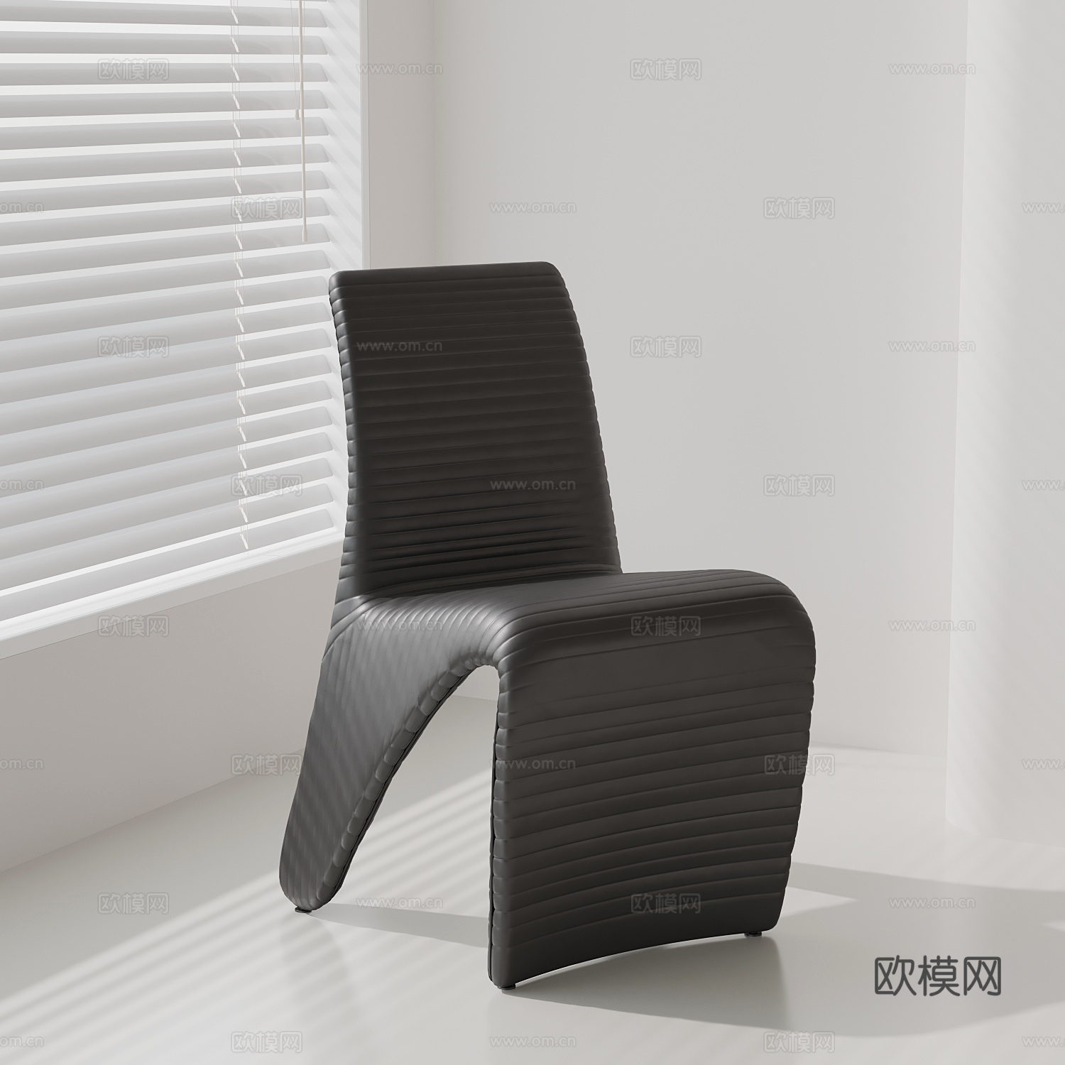 现代休闲椅su模型