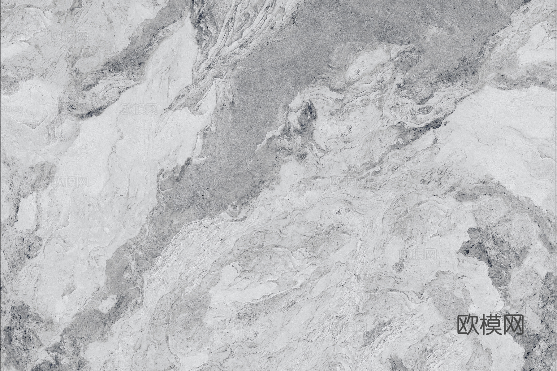 横版无限连纹灰色天然大理石