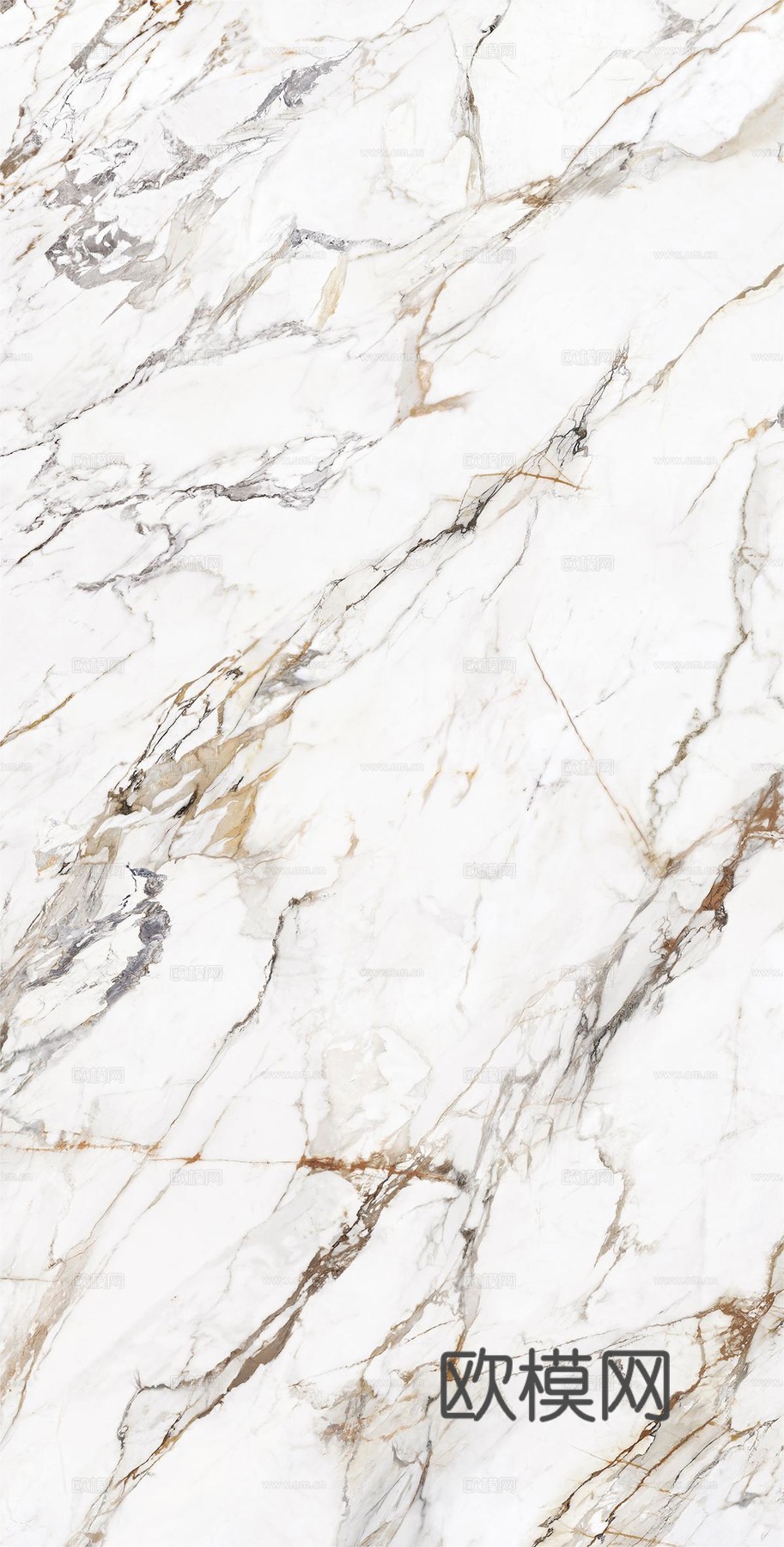 白色金纹大理石