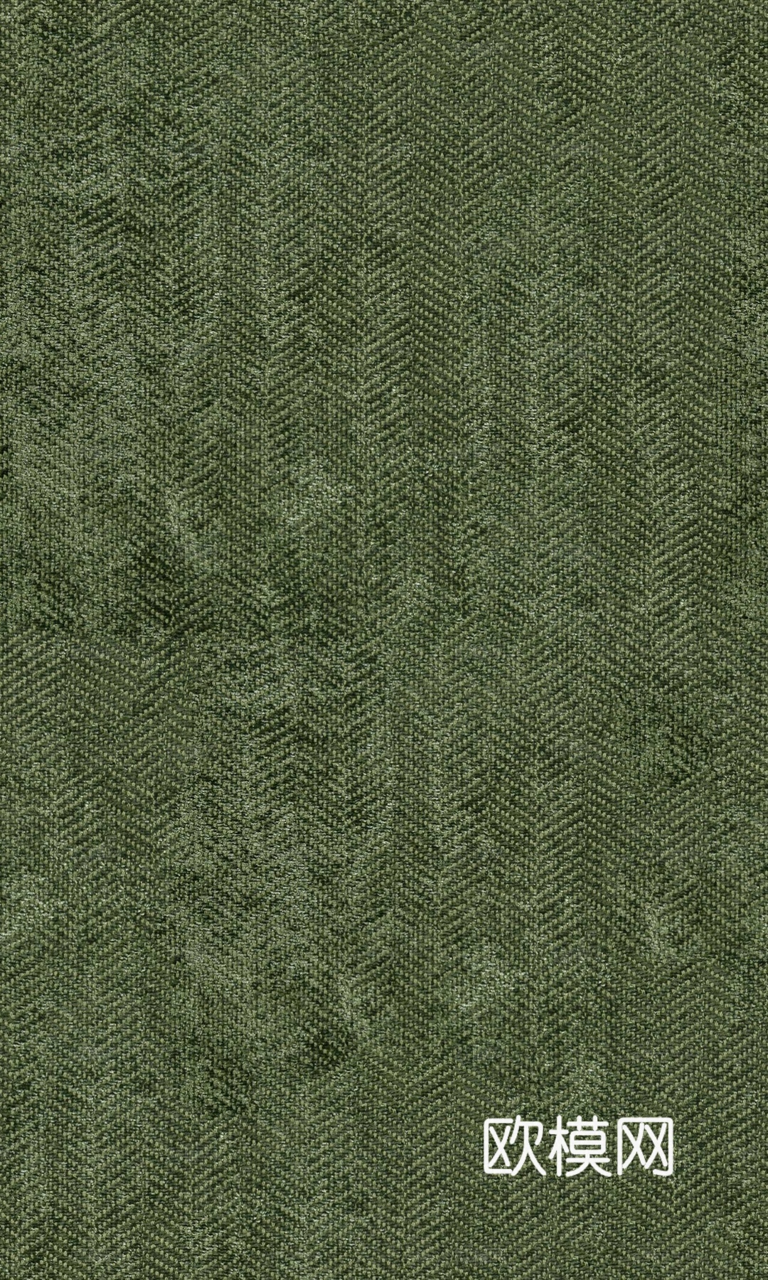 无缝墨绿色灯芯绒针织布料