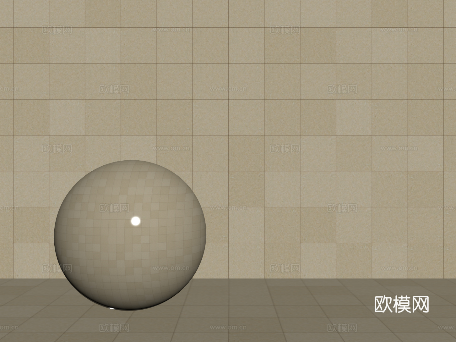 现代黄色瓷砖 厨房瓷砖 洗手间瓷砖 地砖 墙砖su模型