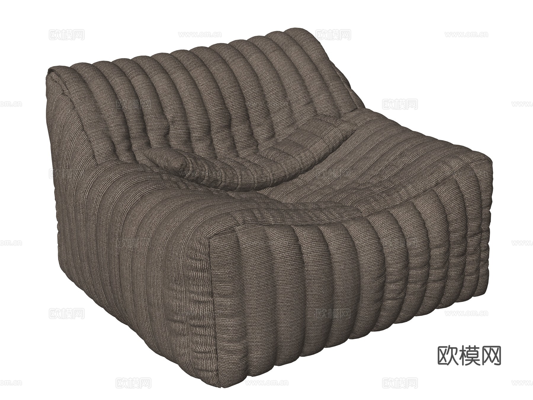 现代休闲沙发座椅su模型