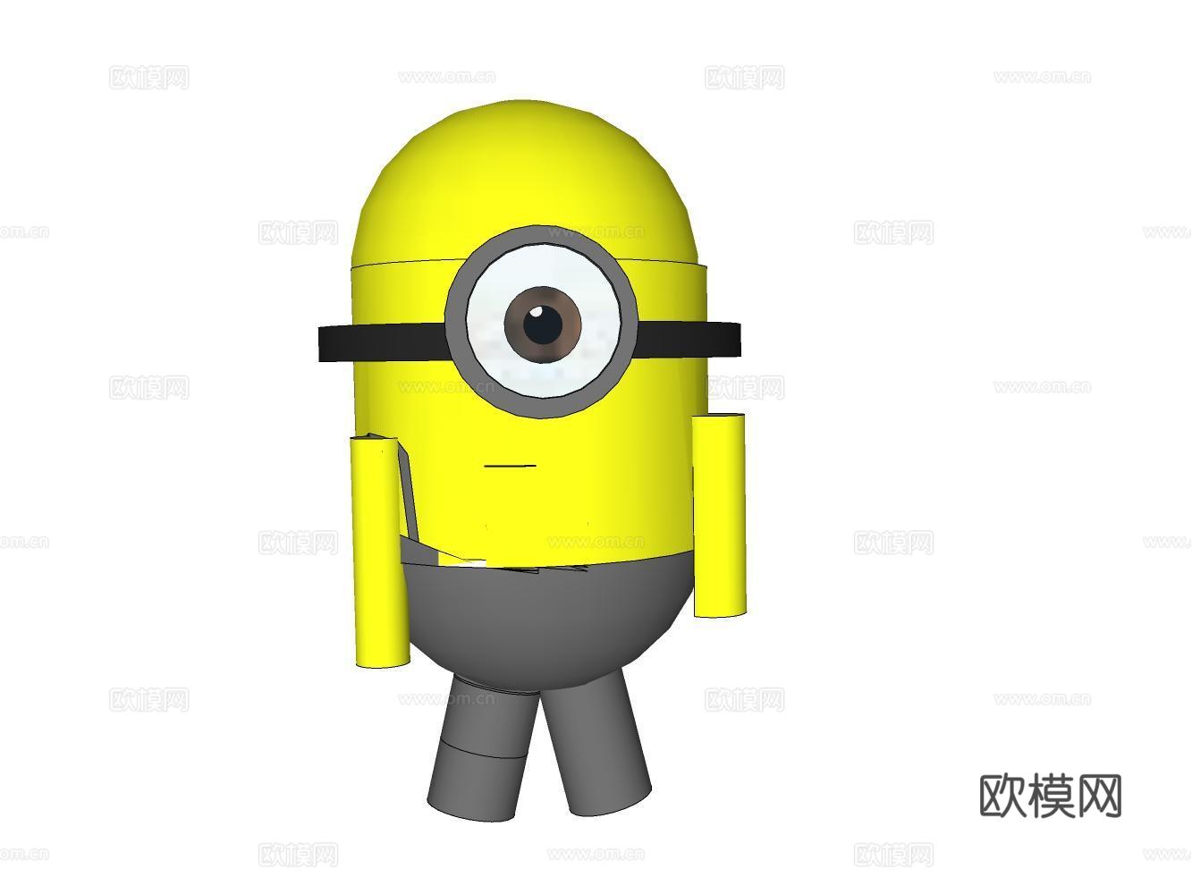 家具摆件灯具玩具交通工具su模型下载（渲染图2）