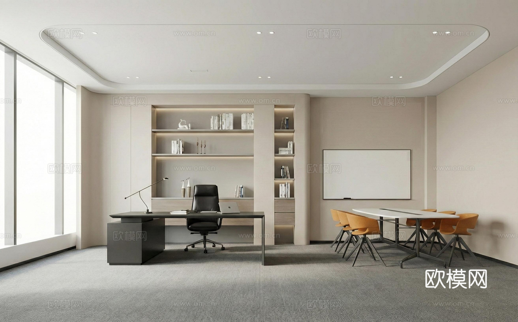 总经理及茶室su模型su模型su模型