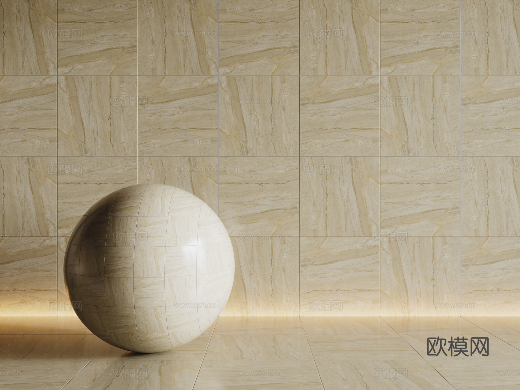 现代黄色瓷砖 厨房瓷砖 洗手间瓷砖 地砖 墙砖su模型