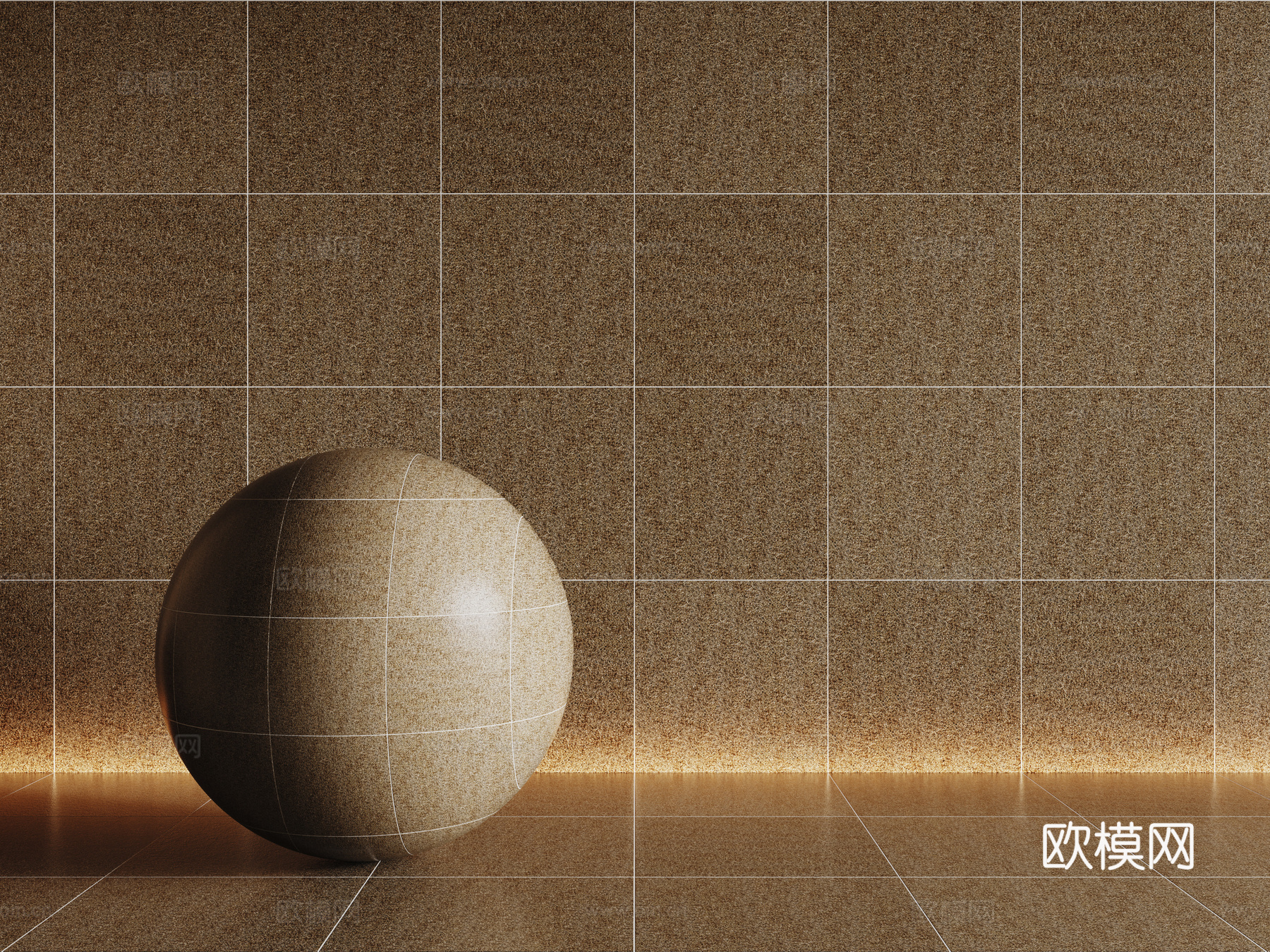 现代黄色瓷砖 厨房瓷砖 洗手间瓷砖 地砖 墙砖su模型