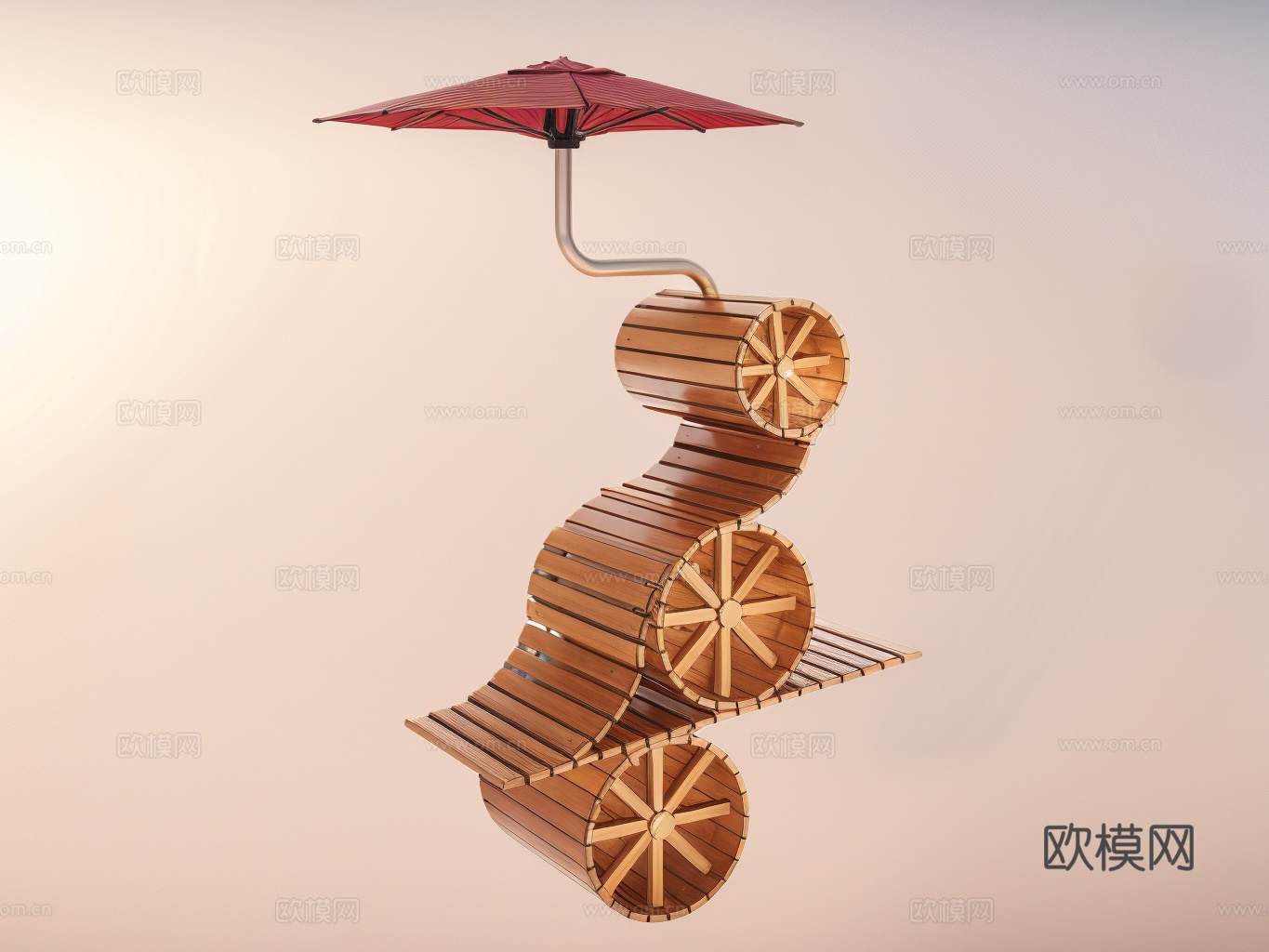 家居玩具摆件办公器材设备su模型下载（渲染图1）