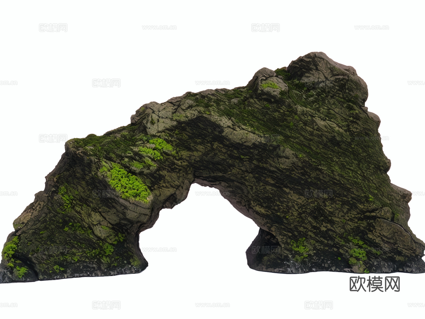 景观石su模型