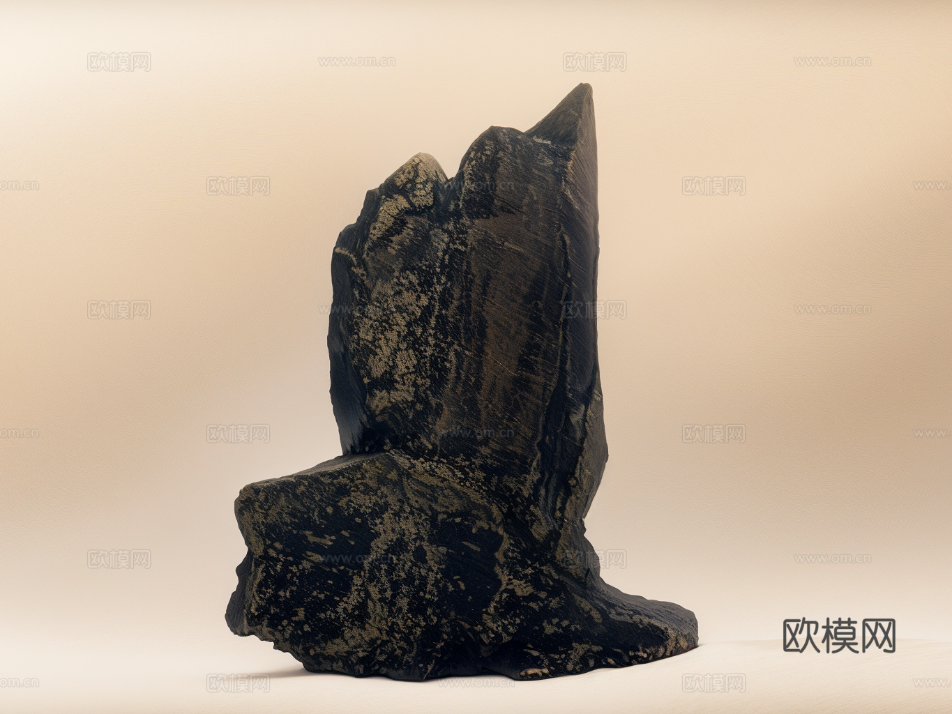 景观石su模型