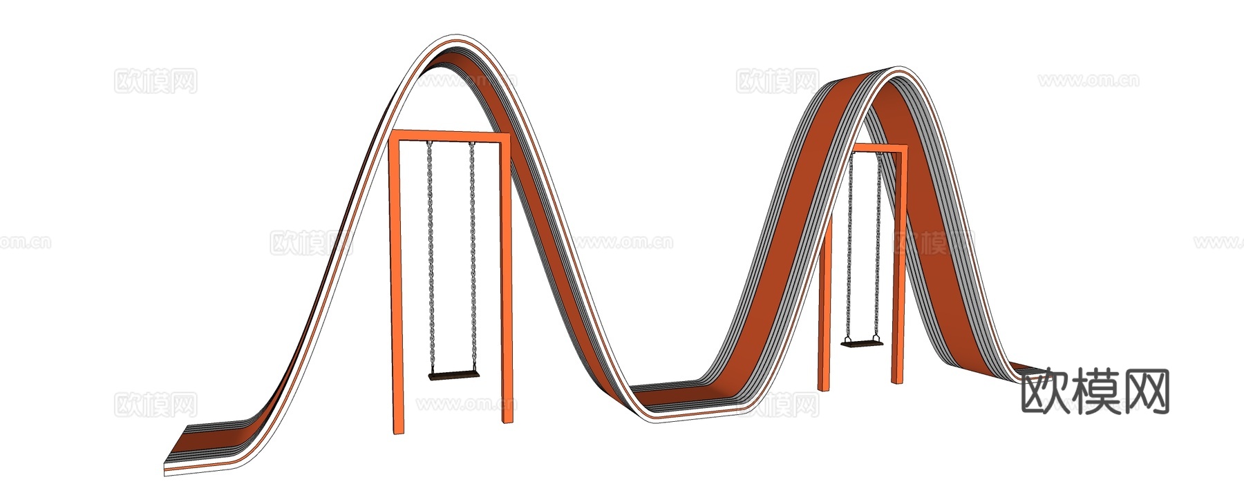 家居玩具摆件办公器材设备su模型下载（渲染图2）