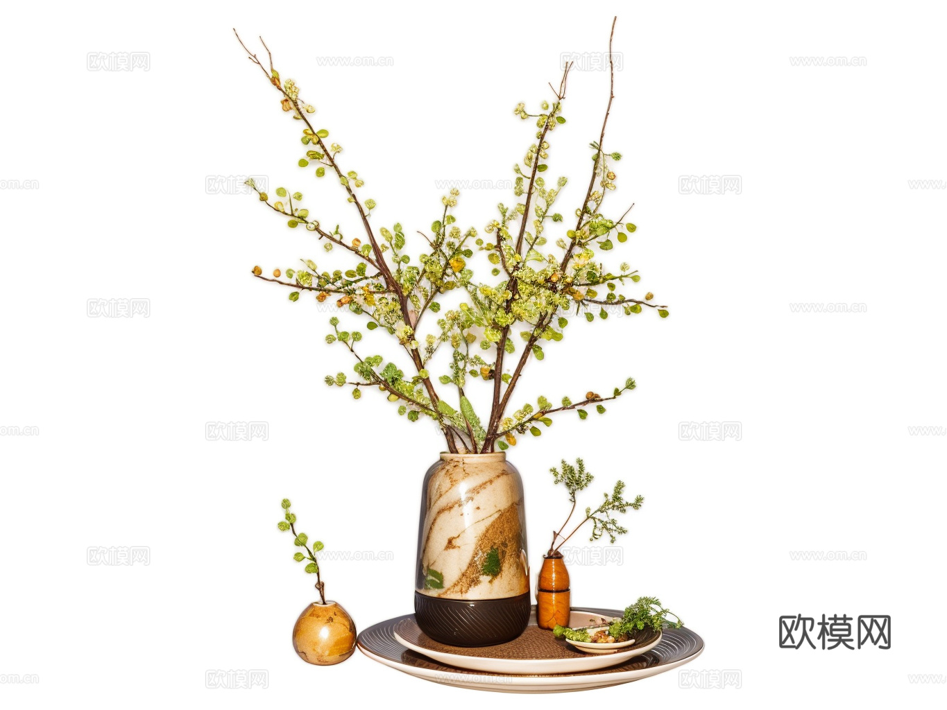 家居玩具摆件办公器材设备su模型