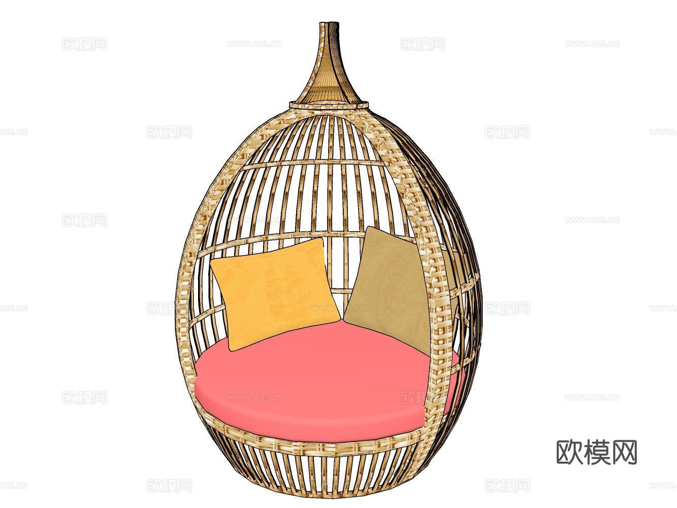 家居玩具摆件办公器材设备su模型下载（渲染图2）