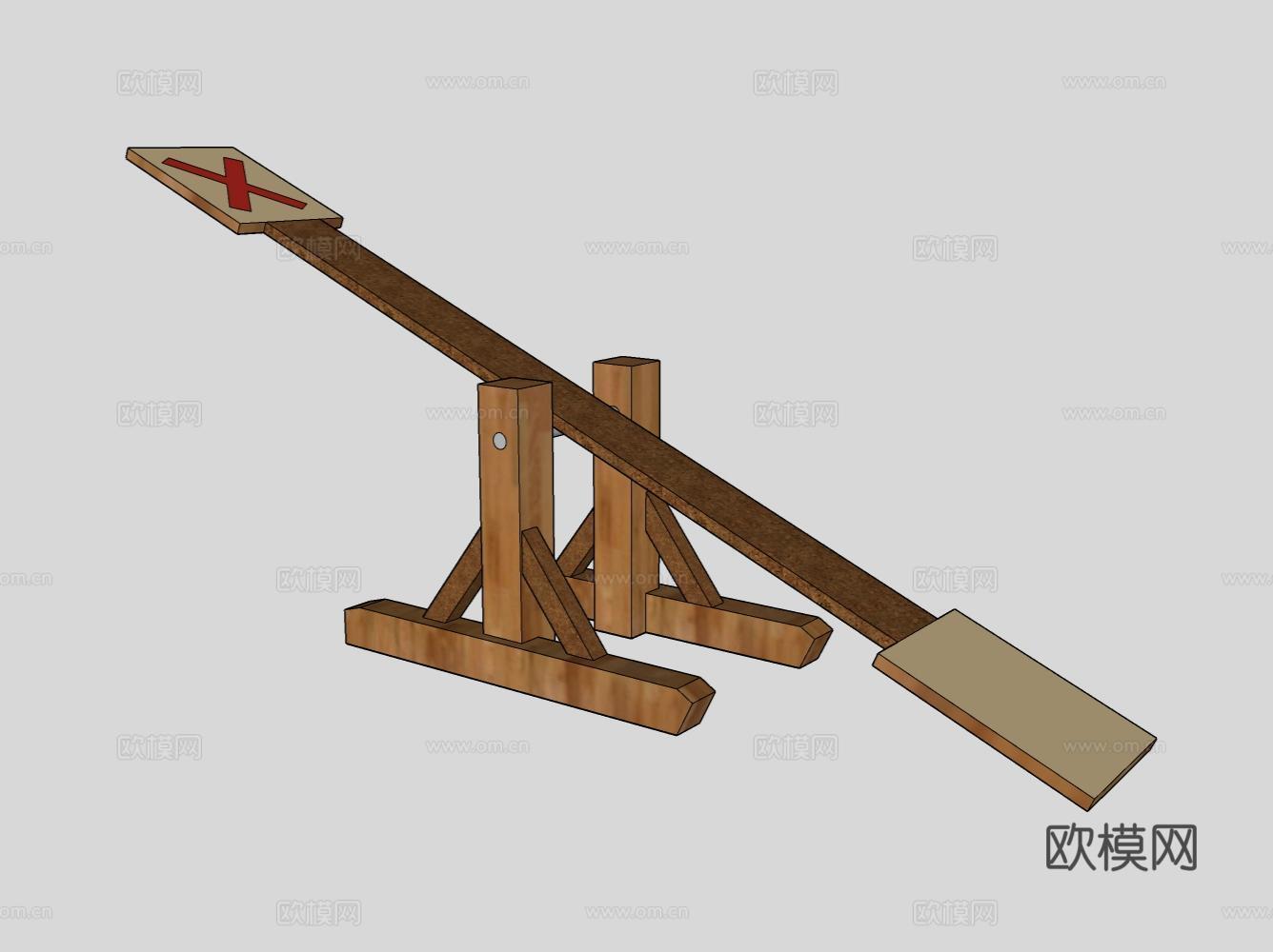 家居玩具摆件办公器材设备su模型下载（渲染图2）