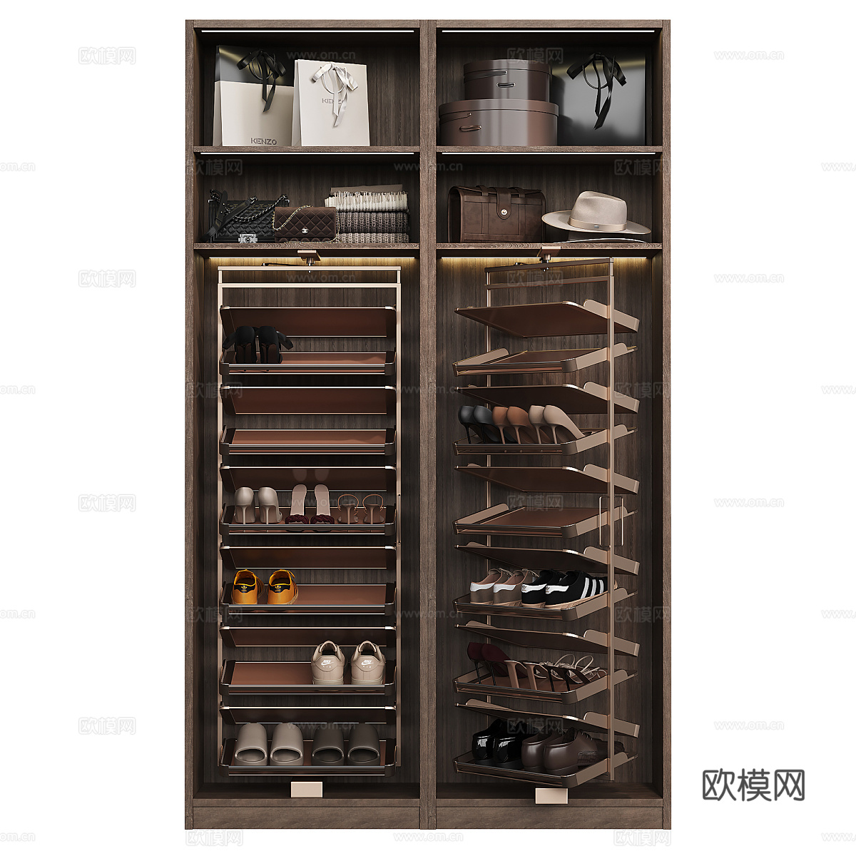 衣柜3d模型下载